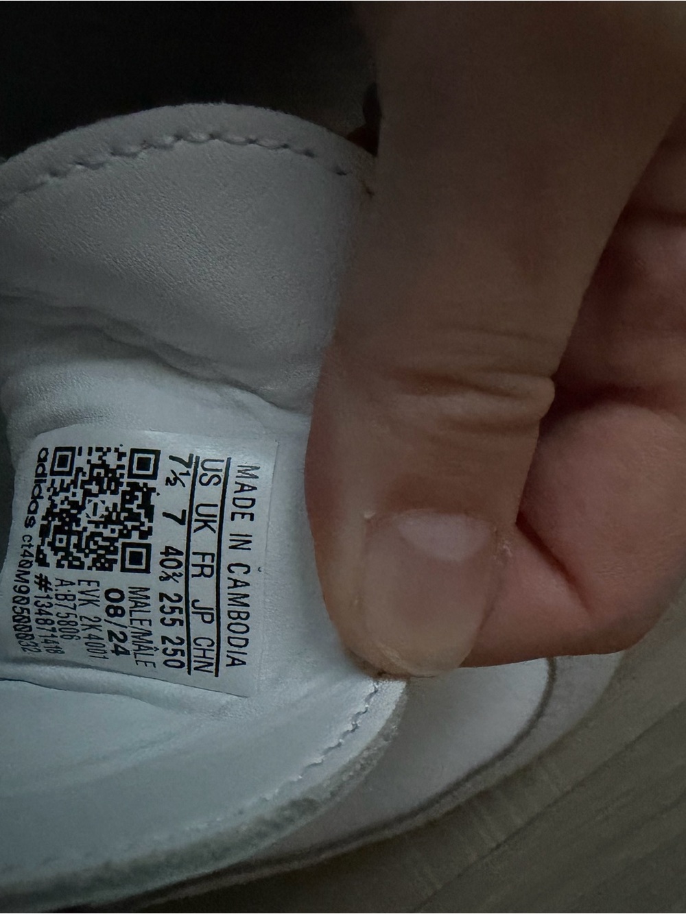 BRAND NEW NEVER WORN ADDIDAS Samba Classic White Black Suede Athletic Shoes - Picture 4 of 5